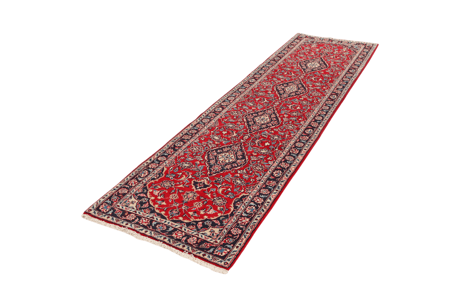 Ardakan — Hand-knotted, 80x306 cm, Red, 100% Virgin Wool | View 5