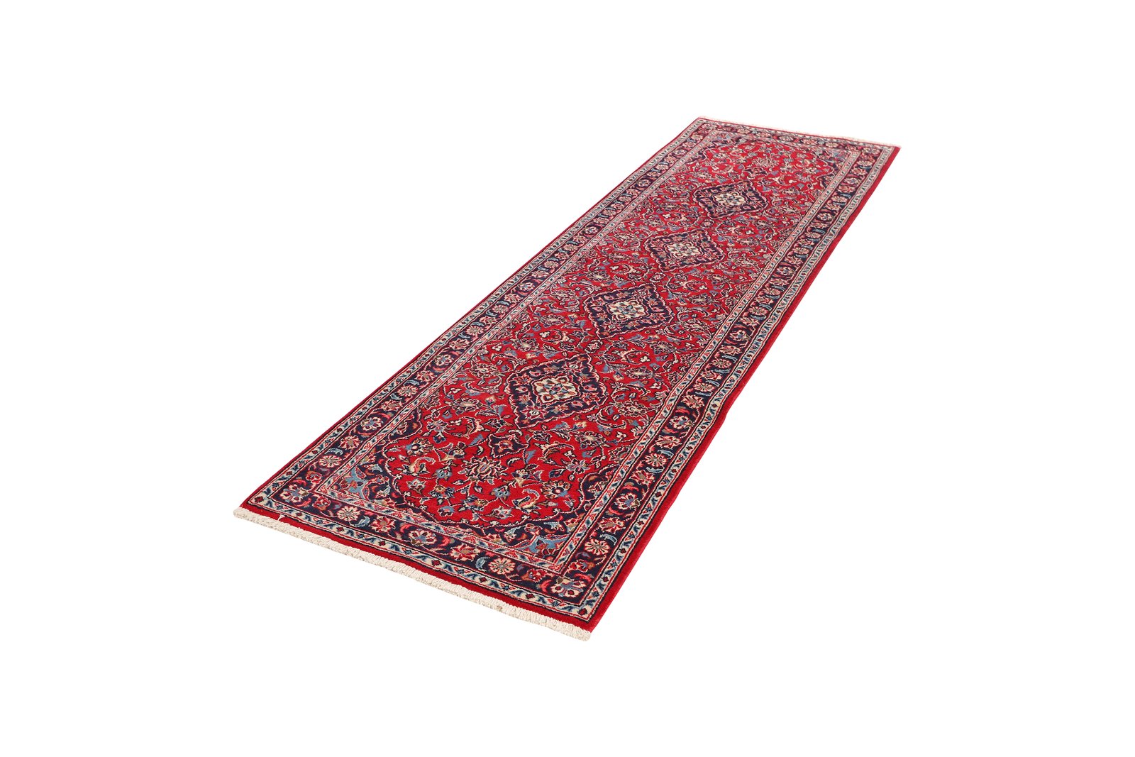 Ardakan — Hand-knotted, 78x277 cm, Red, 100% Virgin Wool | View 5