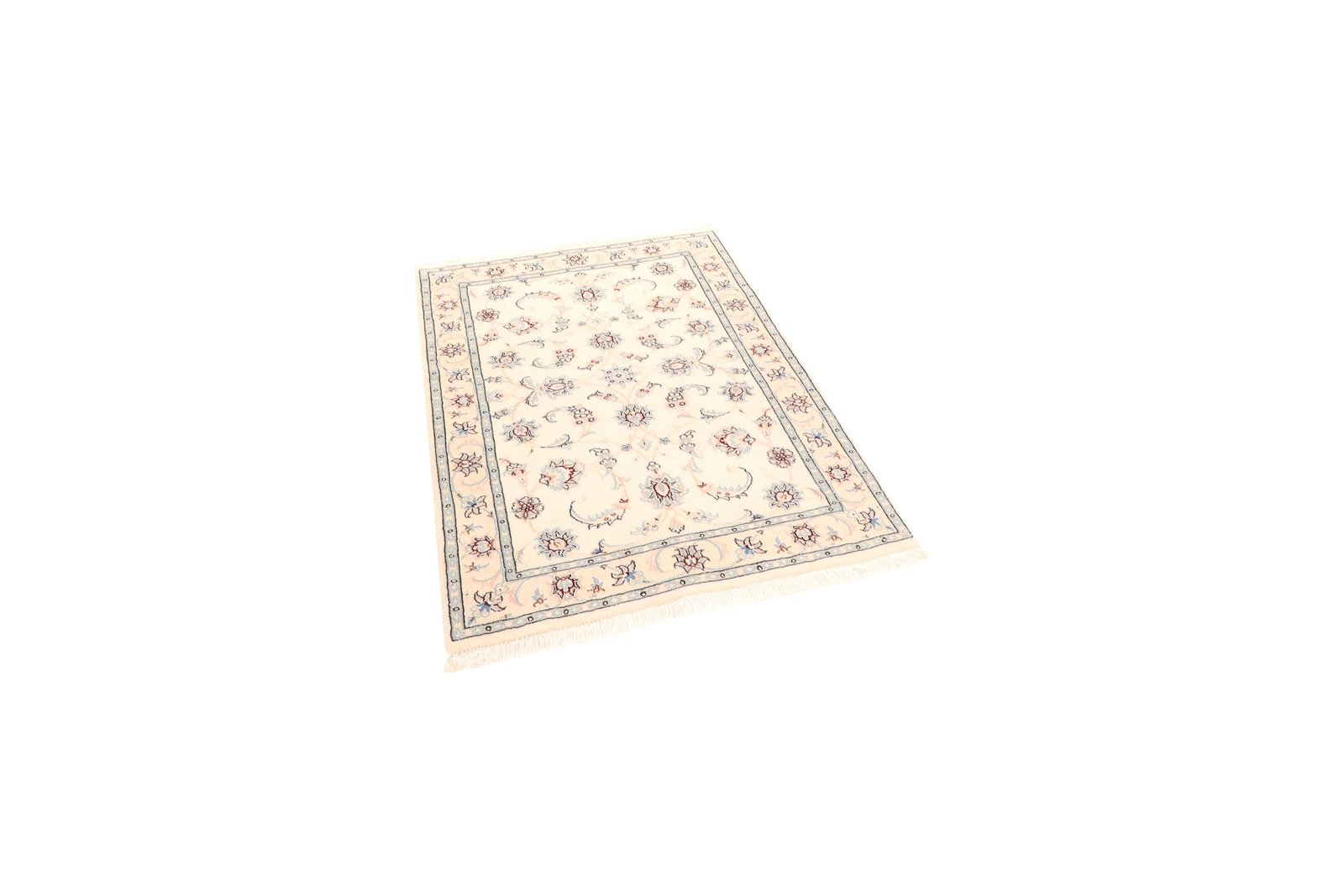Nain 9La — Hand-knotted, 83x109 cm, Beige, 100% Virgin Wool | View 5
