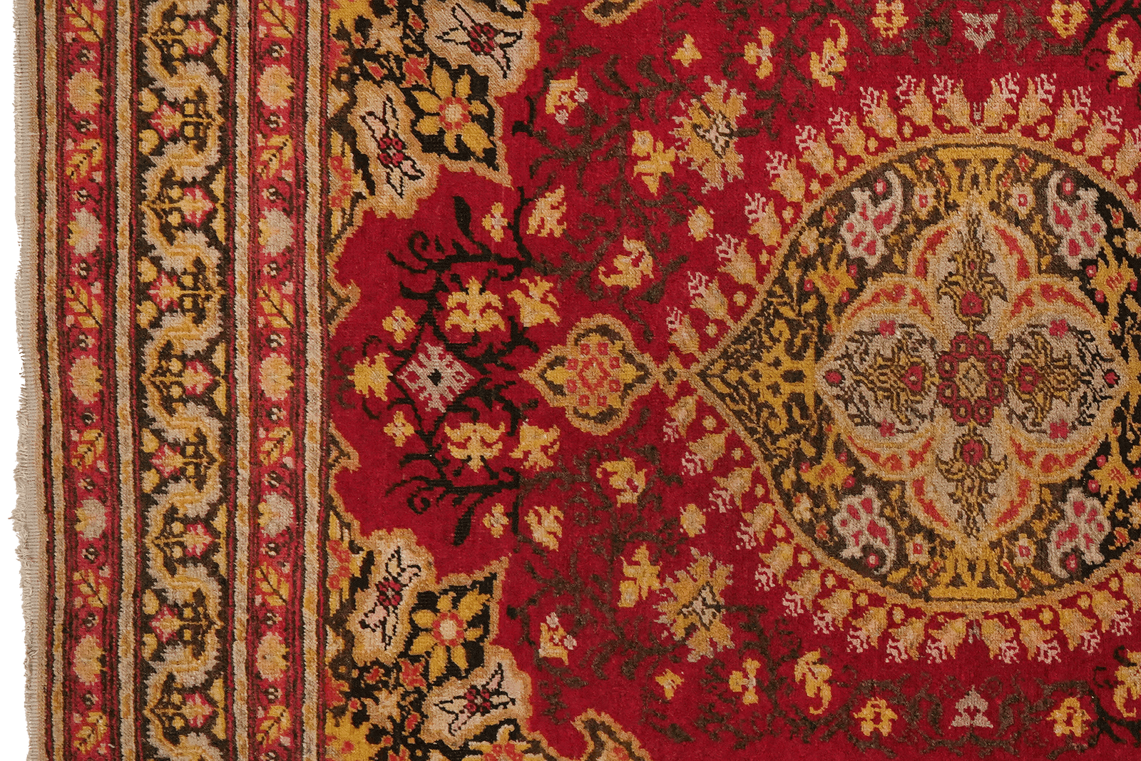 Avanos — Hand-knotted, 137x175 cm, Red, 100% Virgin Wool | View 3