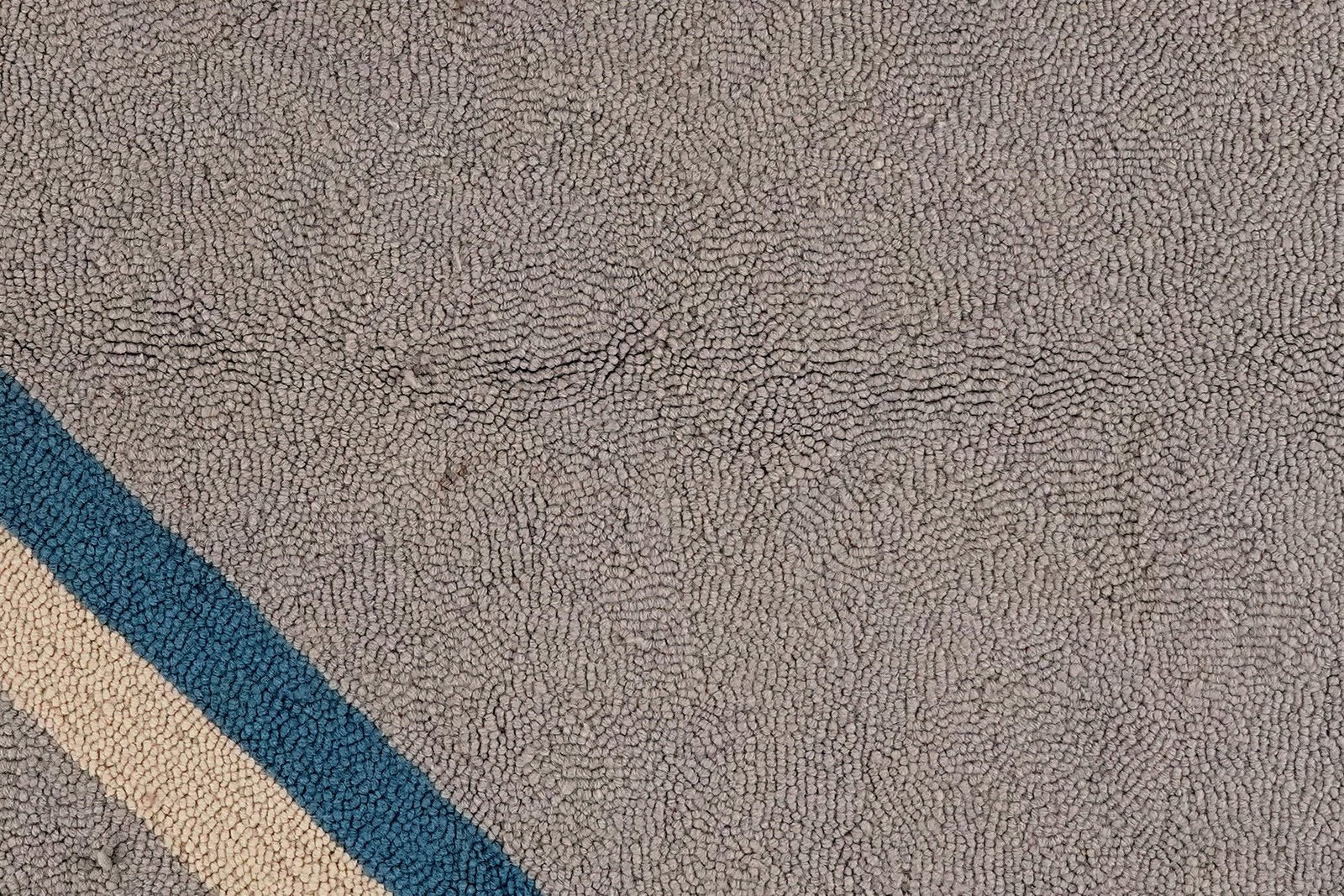 China — Hand-knotted, 120x180 cm, Grey, 100% Virgin Wool | View 4