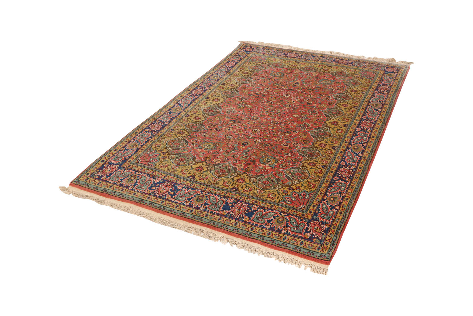 Ladik — Handgefertigt, 194x126 cm, Blau, 100% Virgin Wool | View 6