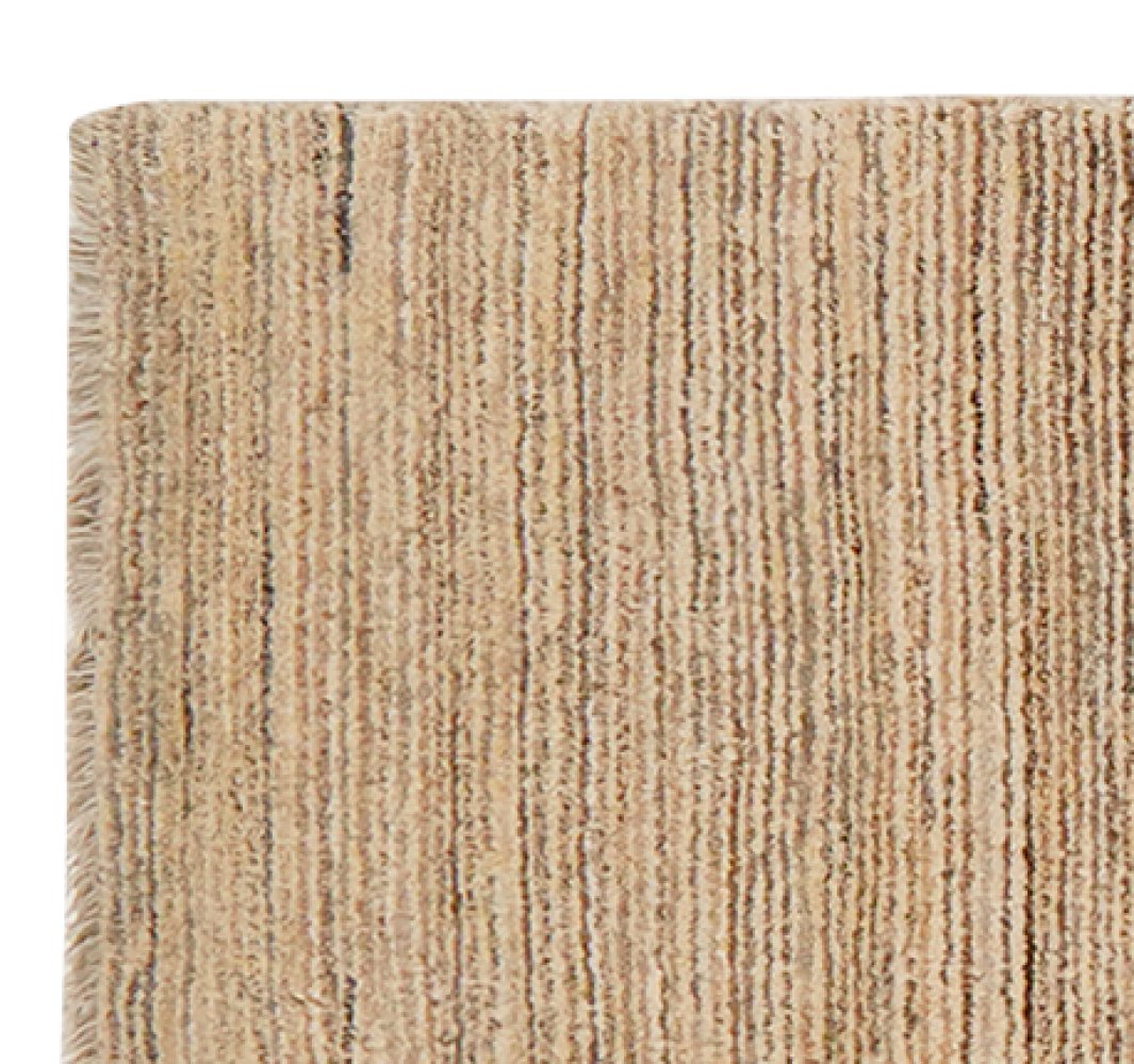 Gabbeh — Hand-knotted, 61x306 cm, Beige, 100% Virgin Wool | View 3
