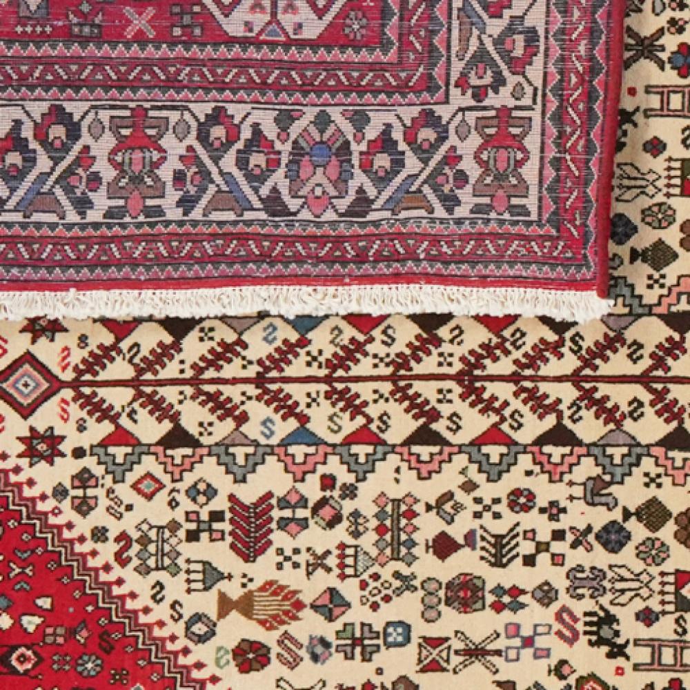 Abadeh — Hand-knotted, 200x305 cm, Beige, 100% Virgin Wool | View 6