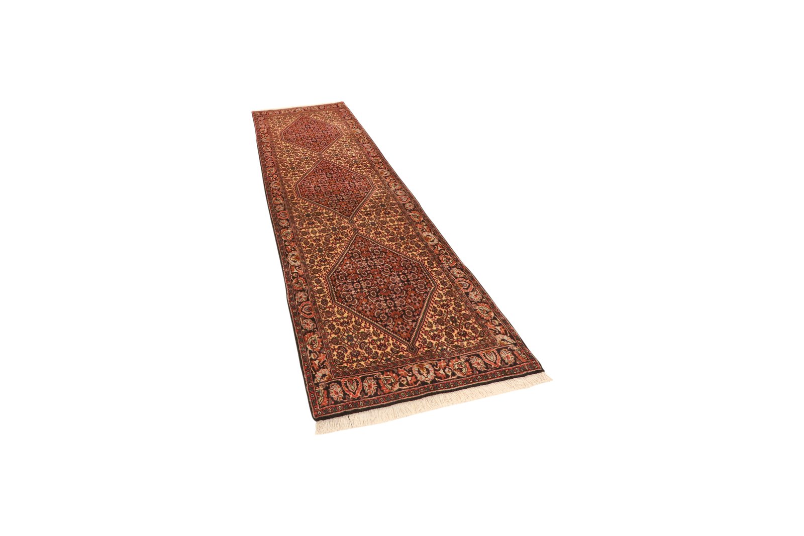 Bidjar Bookan — Hand-knotted, 72x241 cm, Brown, 100% Virgin Wool | View 5