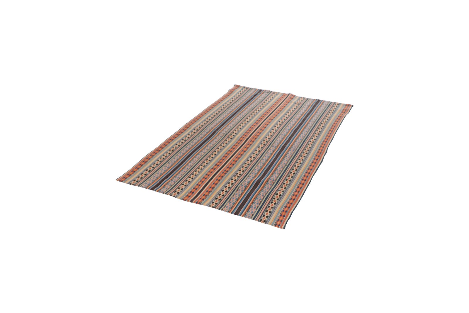 Kelim Djadjim — Handmade, 99x151 cm, Multicolor, 100% Virgin Wool | View 5
