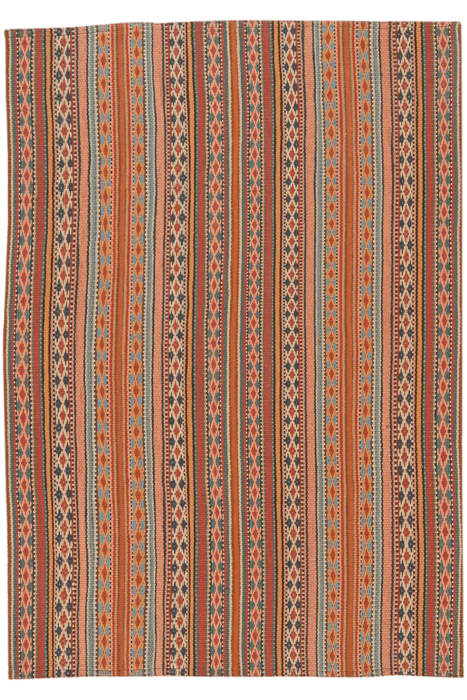 Kelim Djadjim — Handmade, 104x150 cm, Multicolor, 100% Virgin Wool | Main view