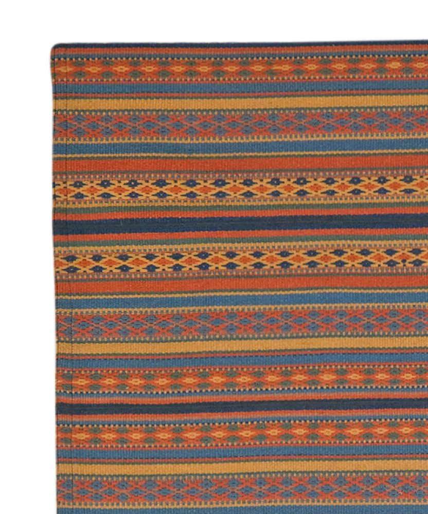 Kelim Djadjim — Handmade, 97x103 cm, Multicolor, 100% Virgin Wool | View 3