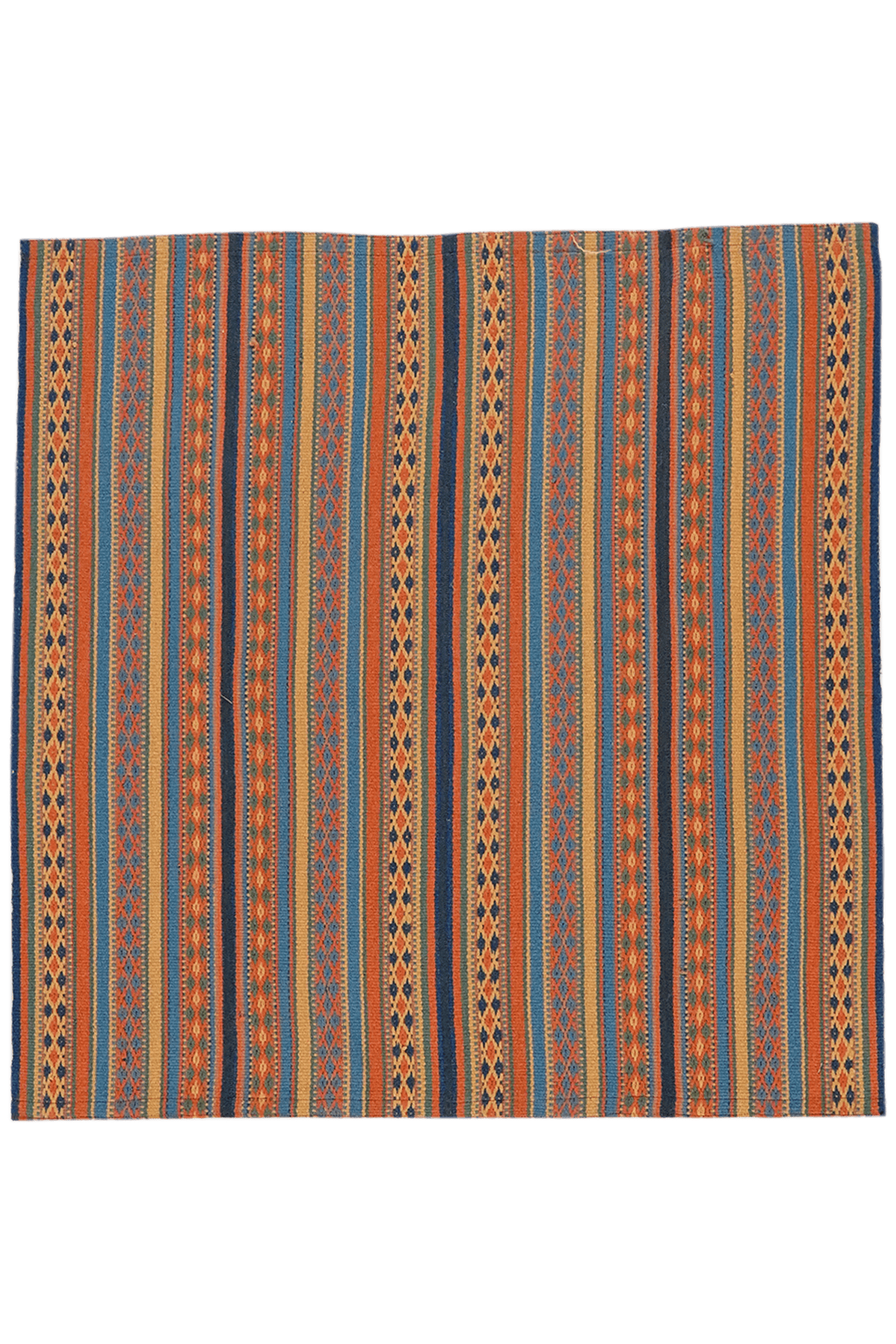 Kelim Djadjim — Handmade, 98x99 cm, Multicolor, 100% Virgin Wool | Main view