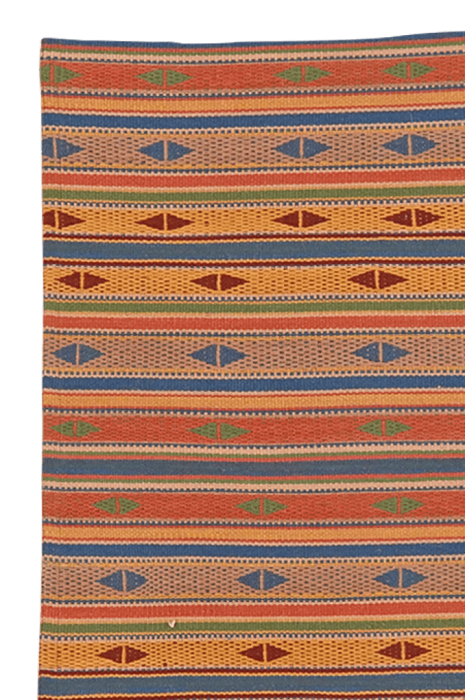 Kelim Djadjim — Handmade, 93x100 cm, Multicolor, 100% Virgin Wool | View 3