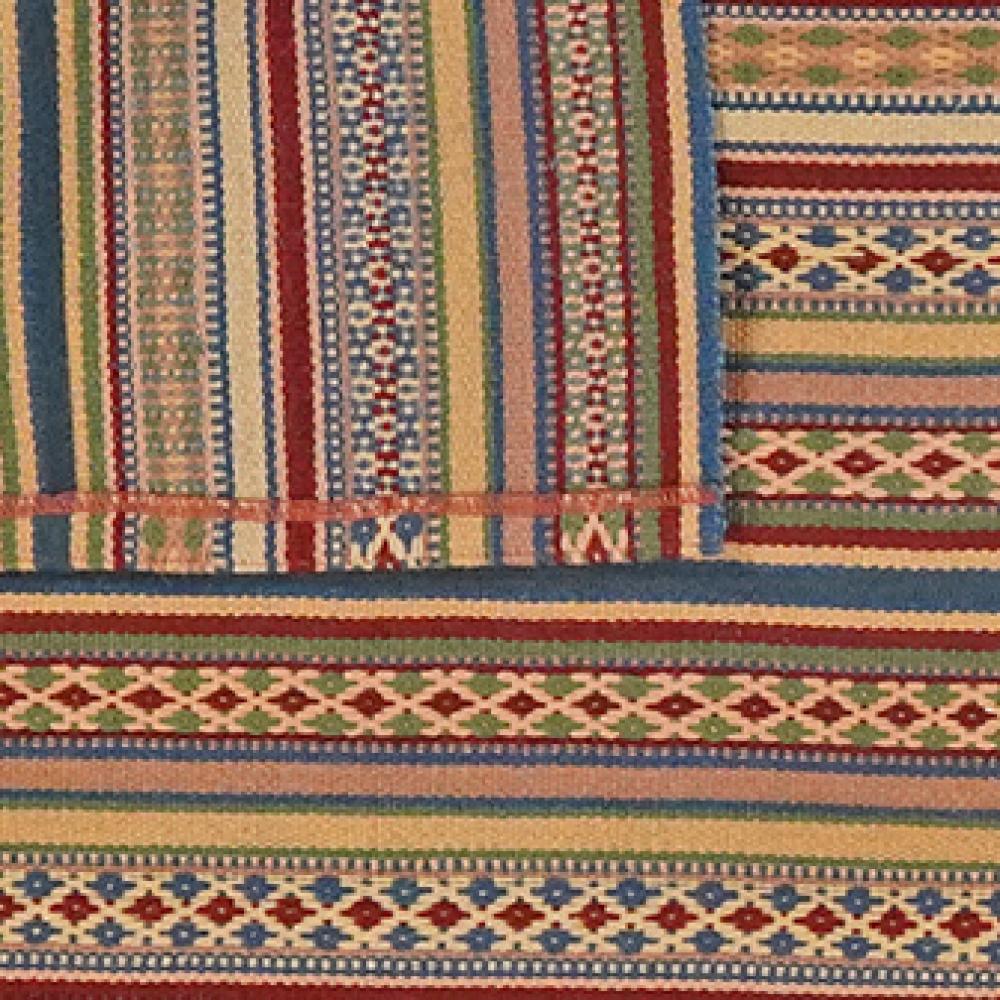 Kelim Djadjim — Handmade, 98x101 cm, Multicolor, 100% Virgin Wool | View 6