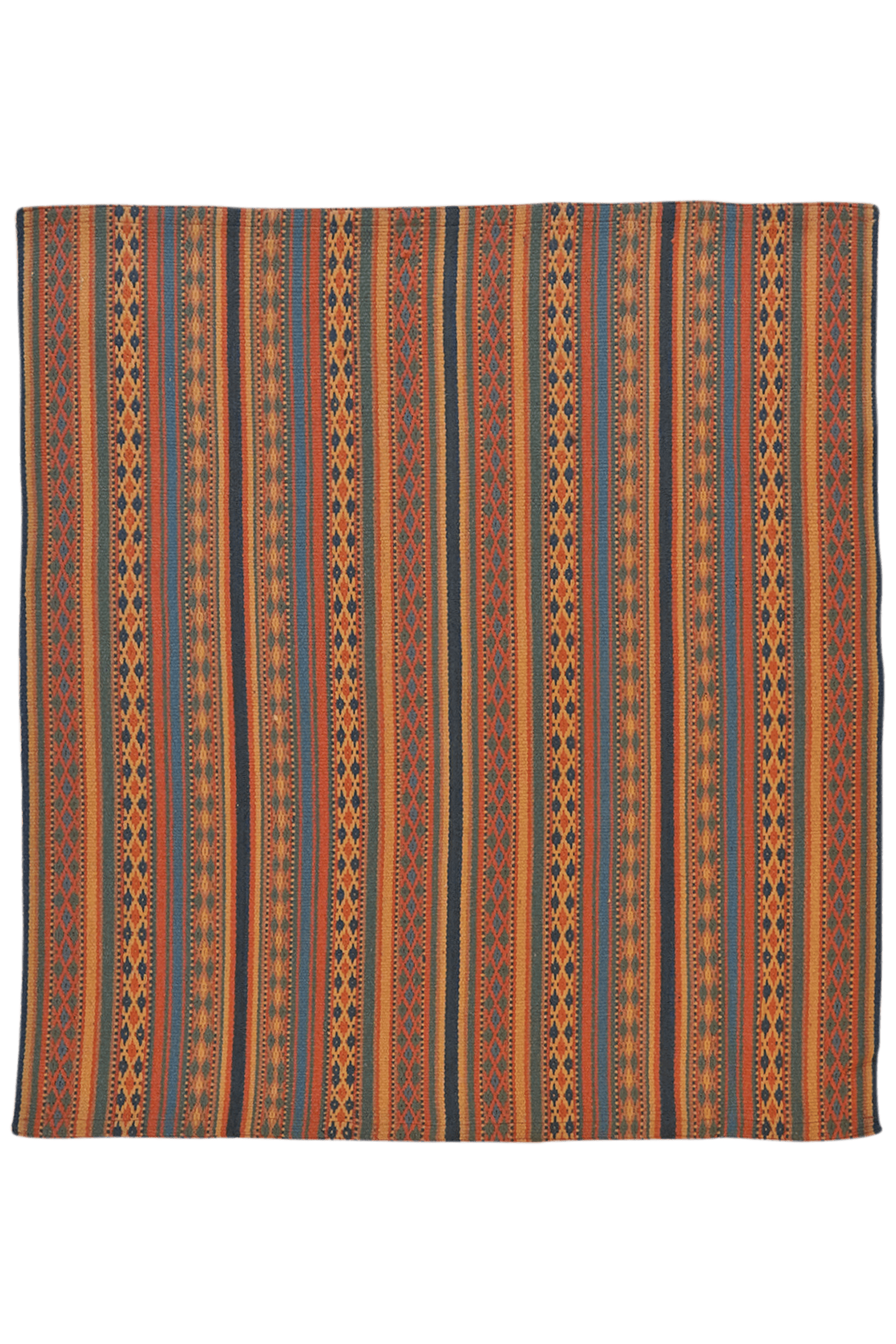 Kelim Djadjim — Handmade, 94x101 cm, Multicolor, 100% Virgin Wool | Main view