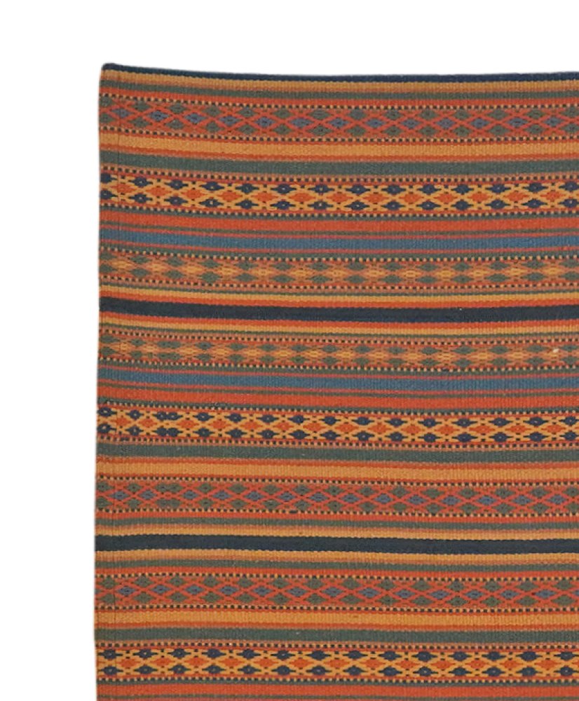 Kelim Djadjim — Handmade, 94x101 cm, Multicolor, 100% Virgin Wool | View 3