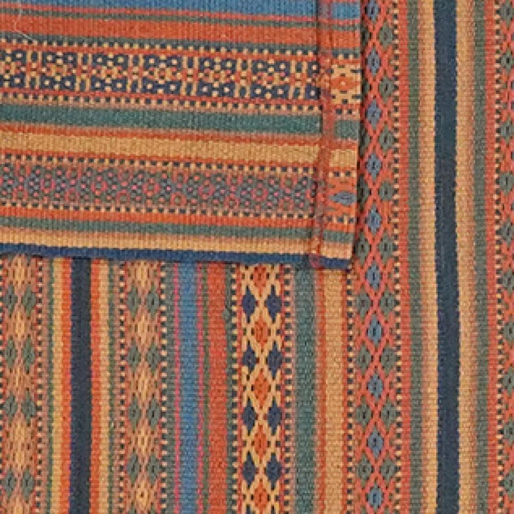 Kelim Djadjim — Handmade, 101x101 cm, Multicolor, 100% Virgin Wool | View 6