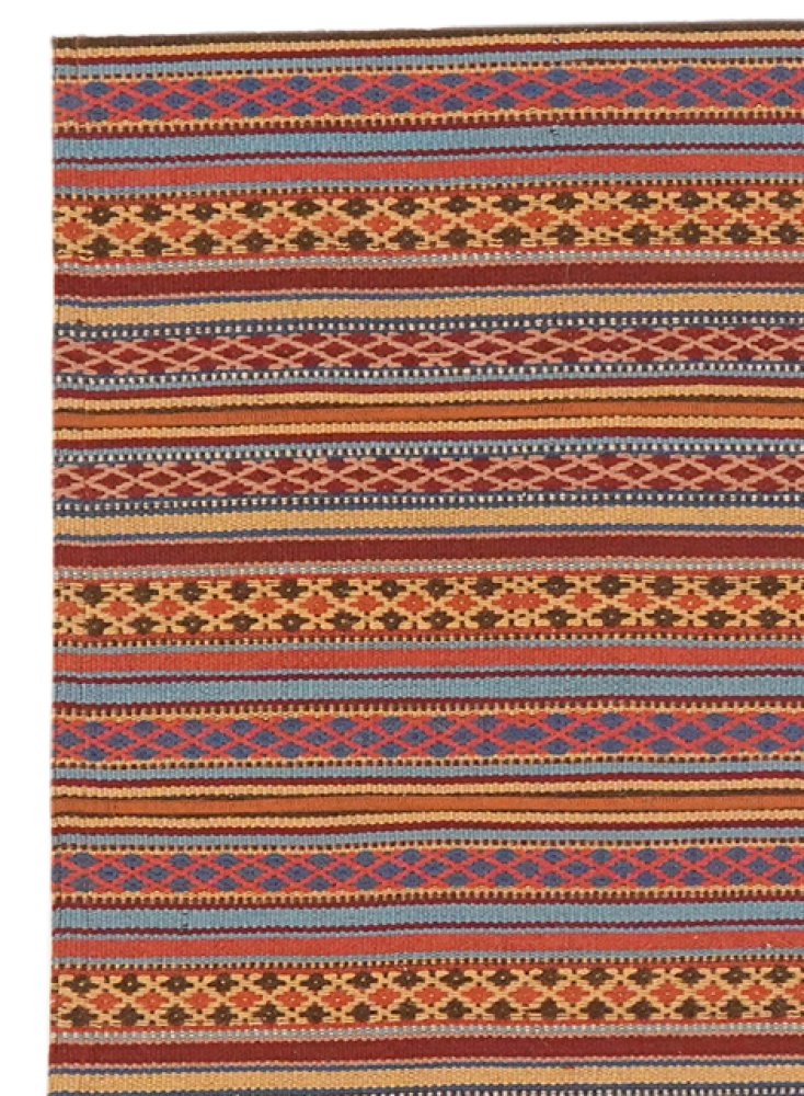 Kelim Djadjim — Handmade, 100x101 cm, Multicolor, 100% Virgin Wool | View 3