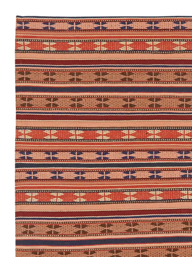 Kelim Djadjim — Handmade, 101x150 cm, Multicolor, 100% Virgin Wool | View 3