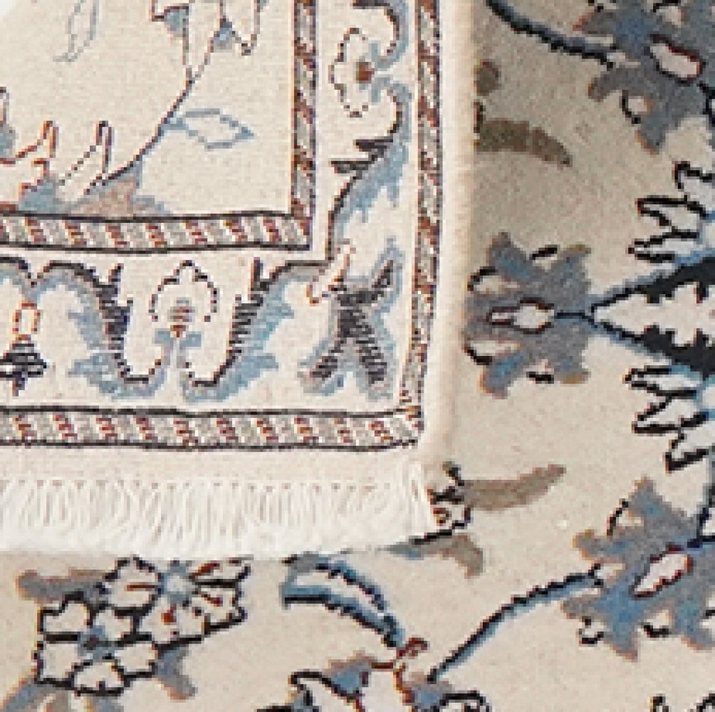 Nain 12La — Hand-knotted, 75x302 cm, Beige, 100% Virgin Wool | View 6
