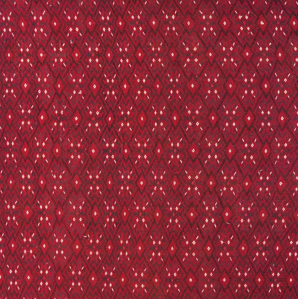 Kelim Turkman — Handmade, 223x323 cm, Red, 100% Virgin Wool | View 4