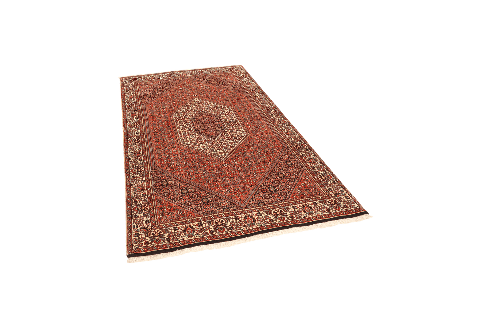 Bidjar Bookan — Hand-knotted, 113x171 cm, Red, 100% Virgin Wool | View 5