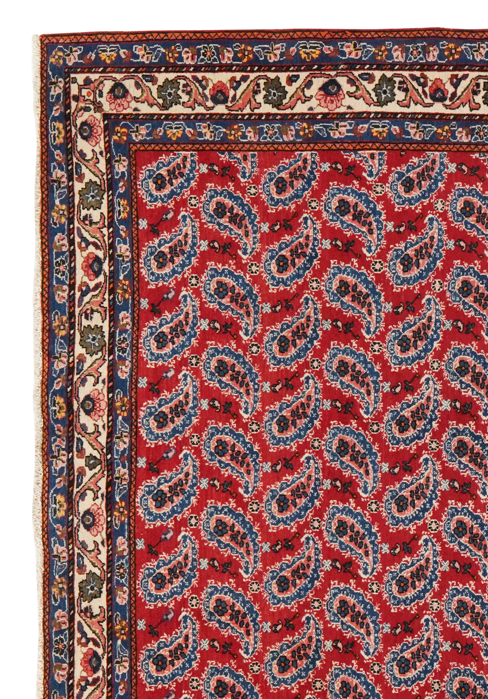 Abadeh — Handgefertigt, 211x156 cm, Beige, 100% Virgin Wool | View 4