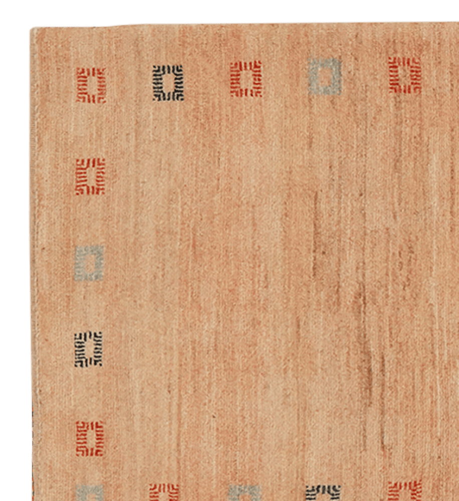 Rizbaf — Hand-knotted, 81x241 cm, Beige, 100% Virgin Wool | View 3