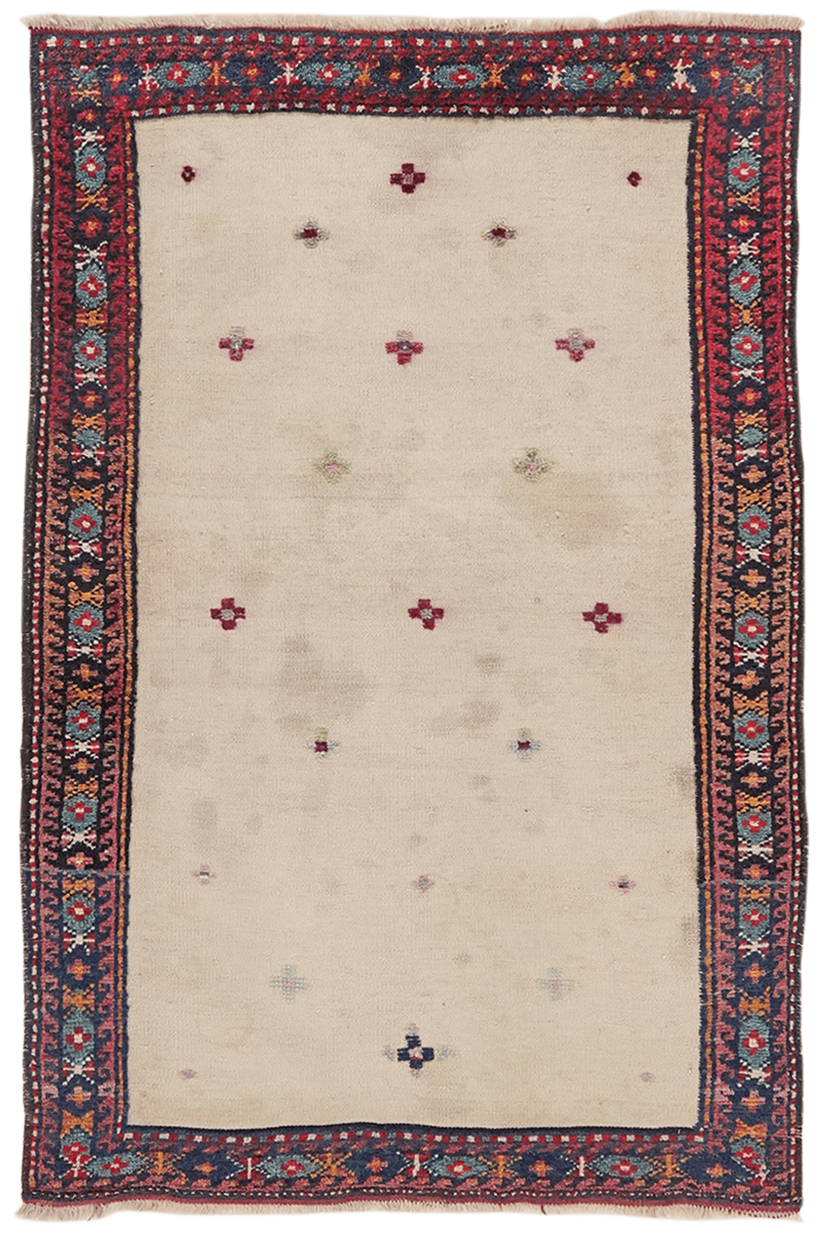Sofreh — Handmade, 86x130 cm, Beige, 100% Virgin Wool | Main view