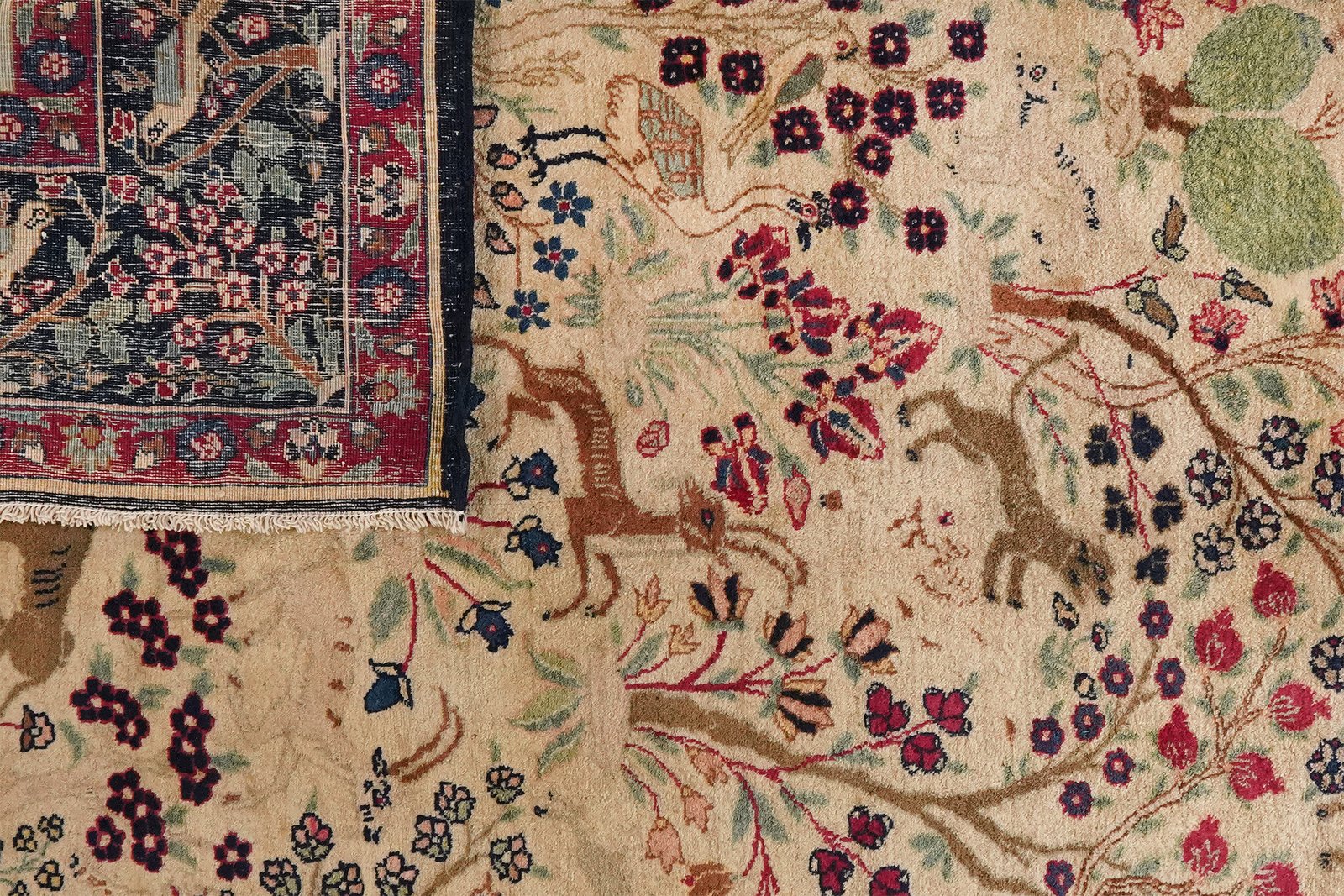 Khoy — Hand-knotted, 152x190 cm, Beige, 100% Virgin Wool | View 5