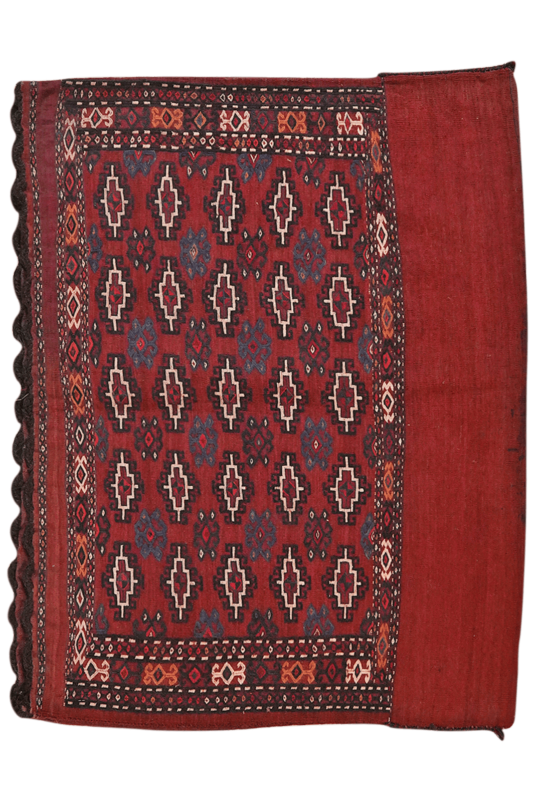 Gartchin — Hand-knotted, 83x95 cm, Red, 100% Virgin Wool | Main view
