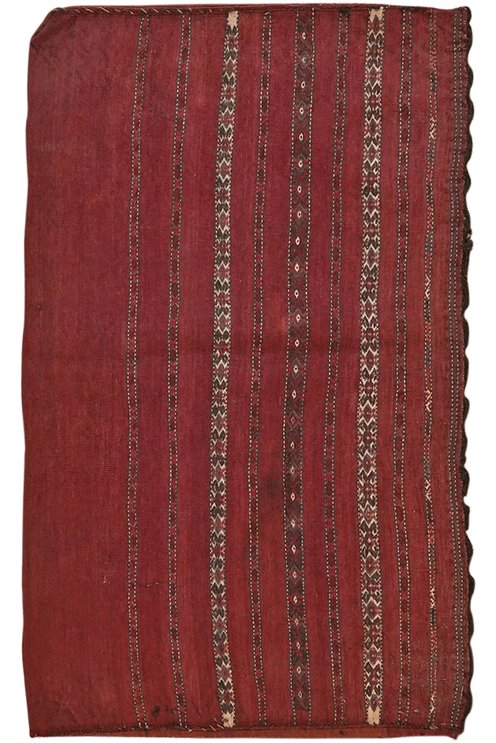 Gartchin — Hand-knotted, 75x114 cm, Red, 100% Virgin Wool | Main view
