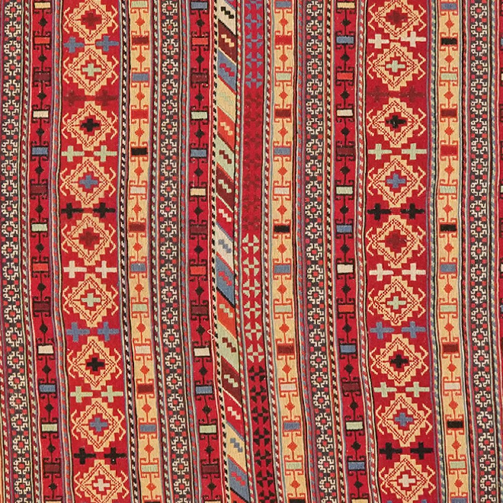 Sumak Shahsavan — Handmade, 126x195 cm, Multicolor, 100% Virgin Wool | View 4