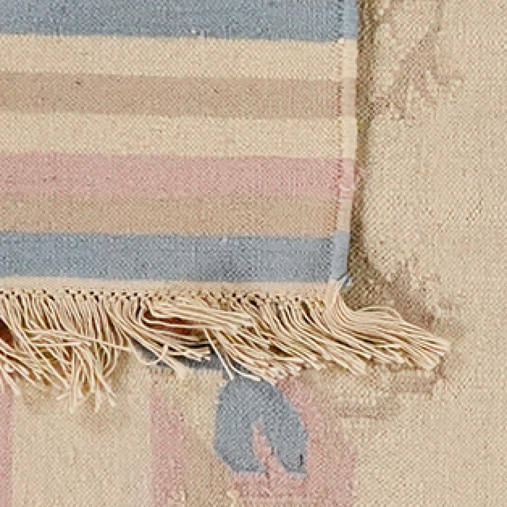 Kelim — Handmade, 71x150 cm, Beige, 100% Virgin Wool | View 6