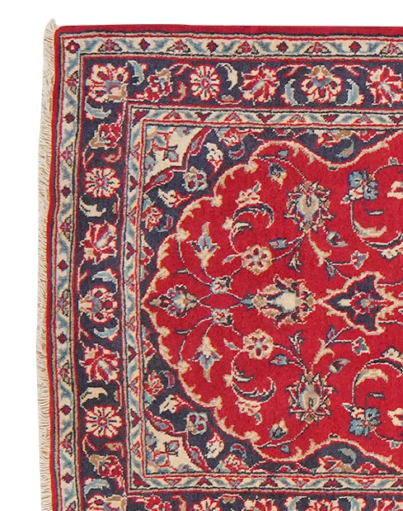 Ardakan — Hand-knotted, 80x326 cm, Red, 100% Virgin Wool | View 3