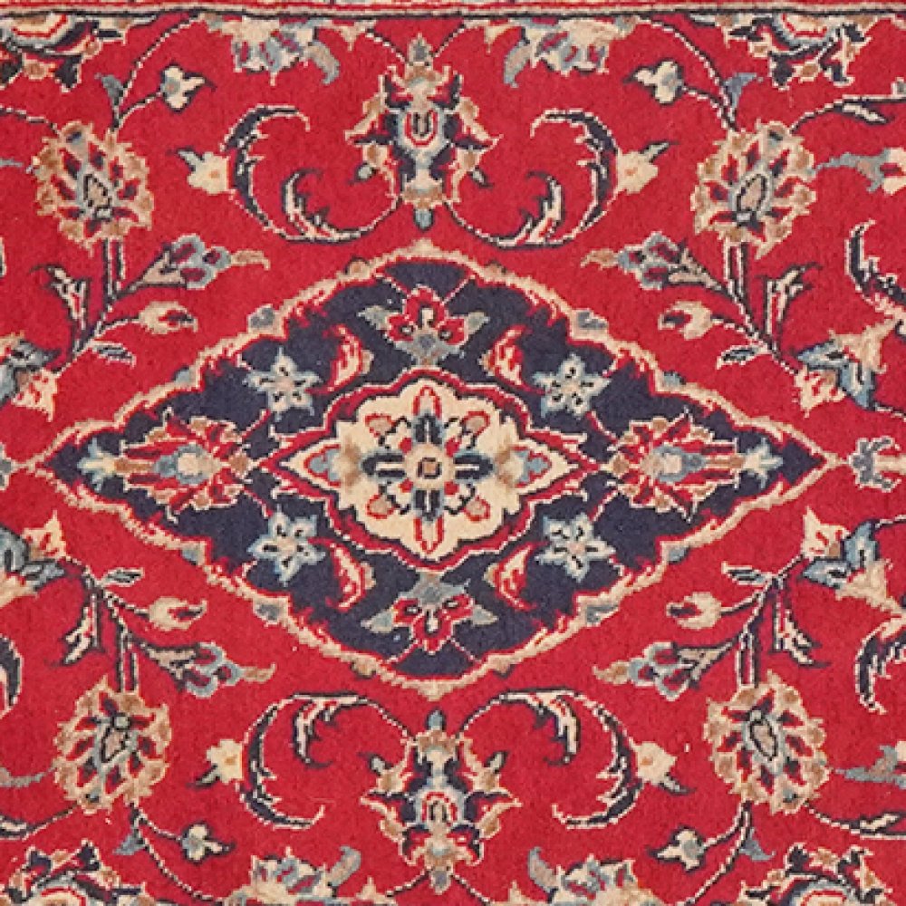 Ardakan — Hand-knotted, 80x326 cm, Red, 100% Virgin Wool | View 4