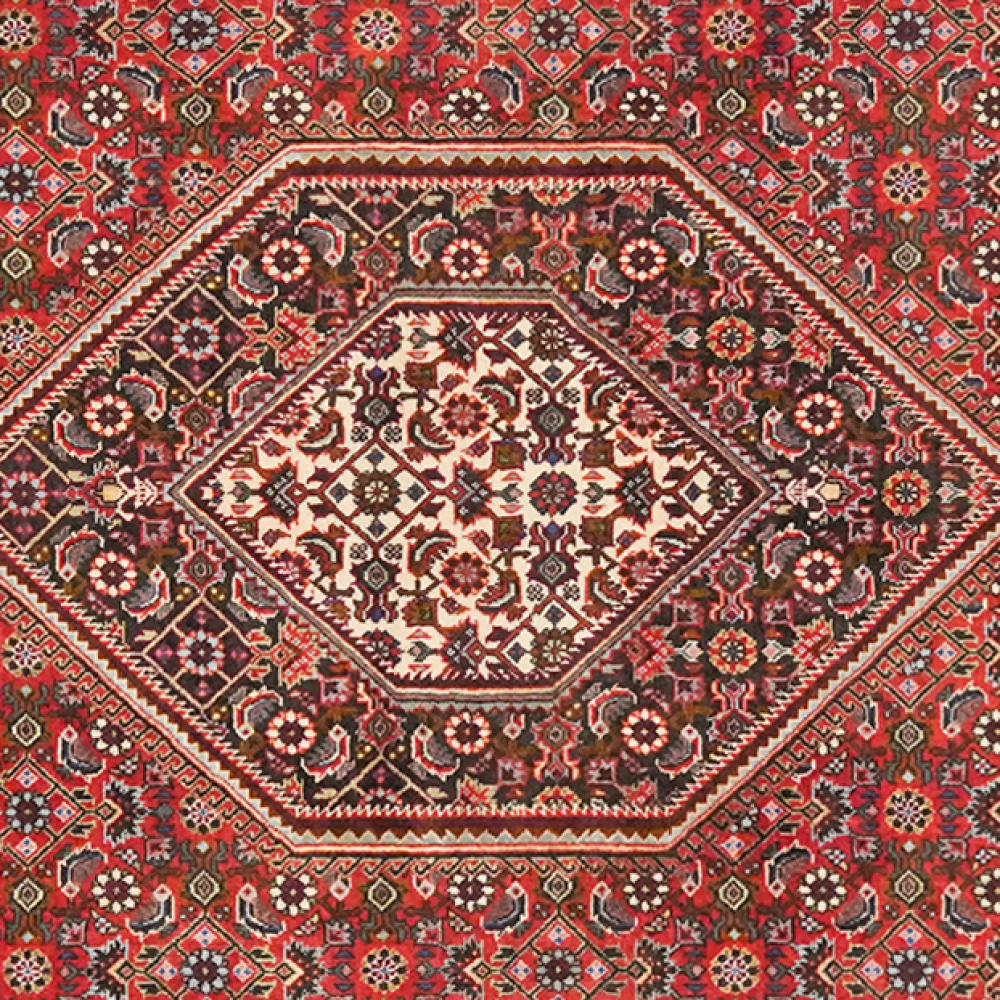 Bidjar Bookan — Handgefertigt, 182x111 cm, Blau, 100% Virgin Wool | View 5