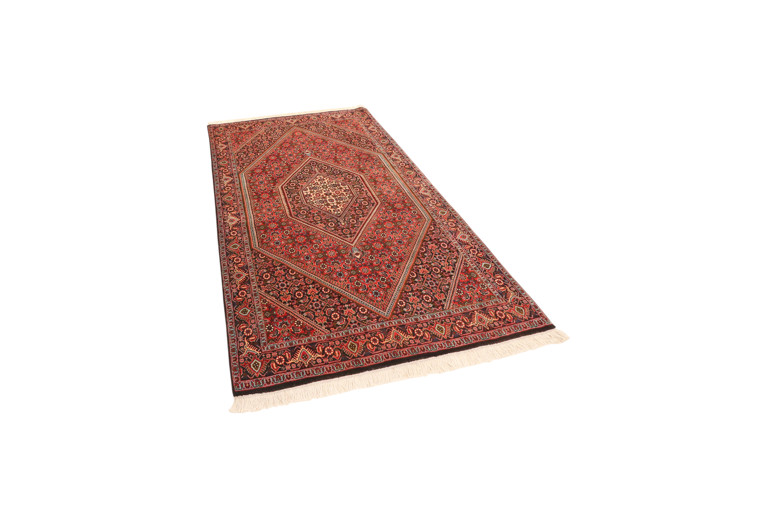 Bidjar Bookan — Handgefertigt, 182x111 cm, Blau, 100% Virgin Wool | View 6