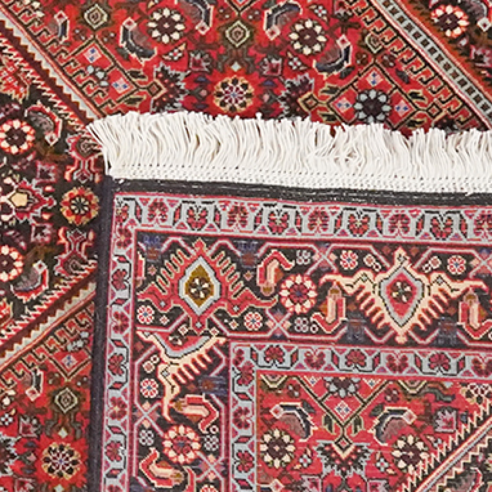 Bidjar Bookan — Handgefertigt, 182x111 cm, Blau, 100% Virgin Wool | View 7