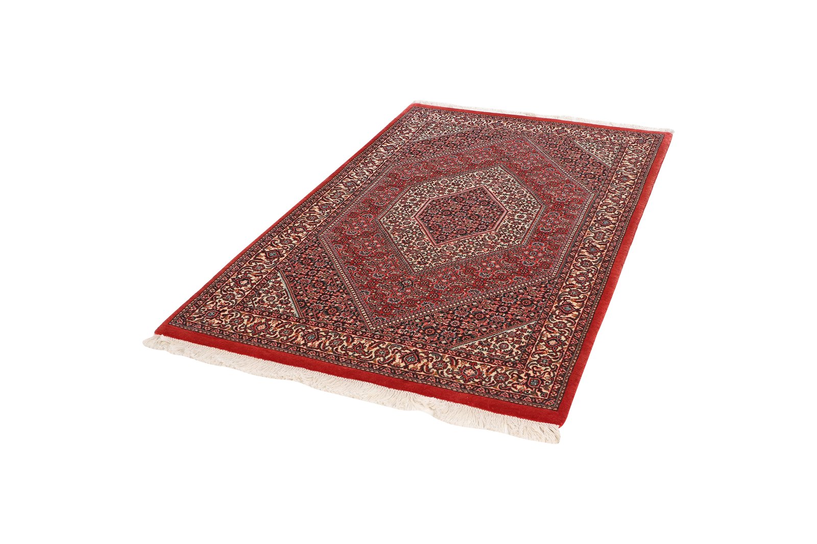 Bidjar Bookan — Hand-knotted, 114x181 cm, Red, 100% Virgin Wool | View 5