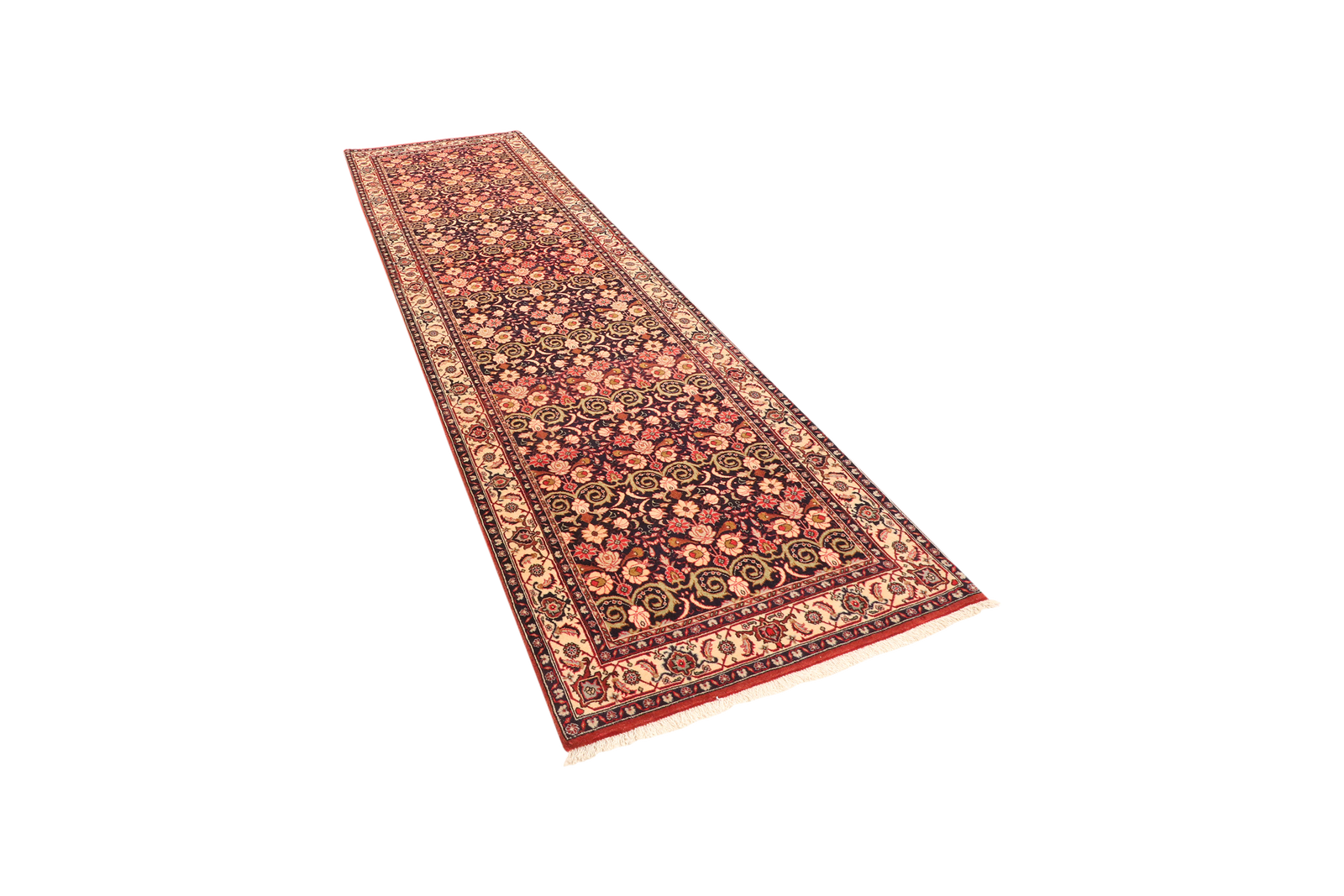 Bidjar Tekkab — Handgefertigt, 324x96 cm, Beige, 100% Virgin Wool | View 6