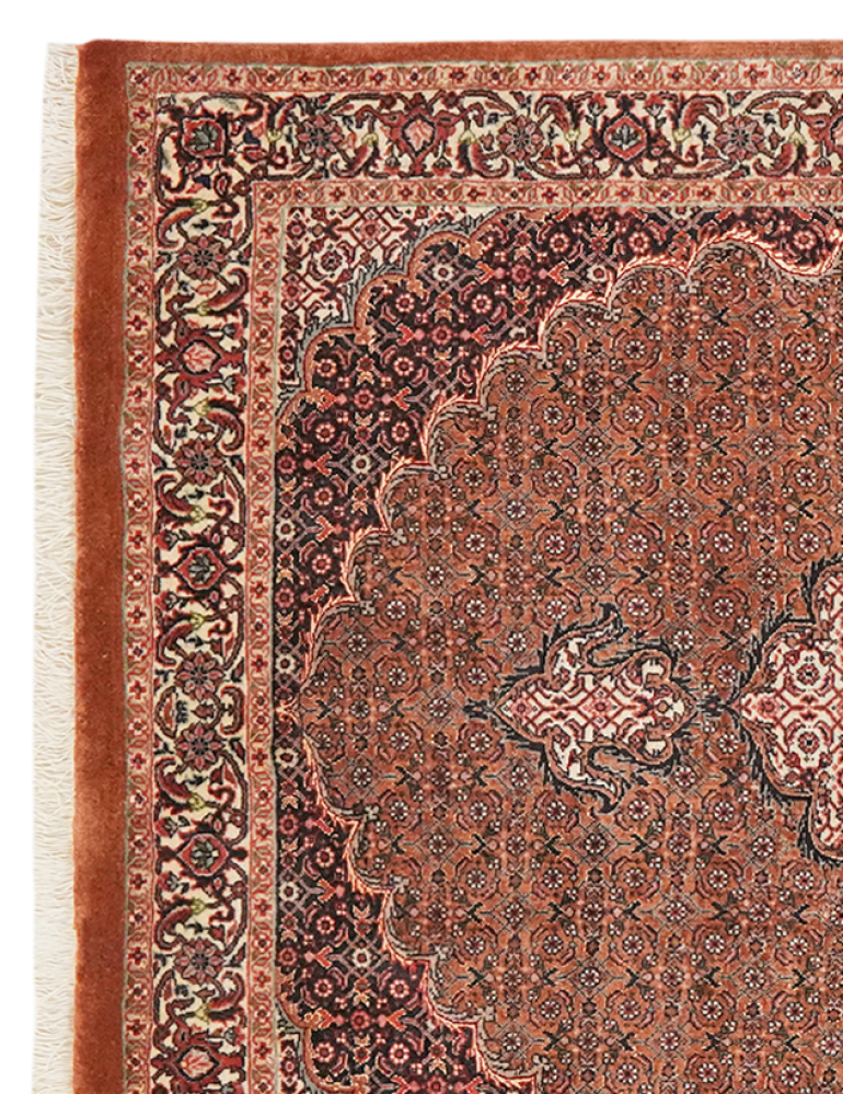 Bidjar Bookan — Handgefertigt, 160x109 cm, Beige, 100% Virgin Wool | View 4