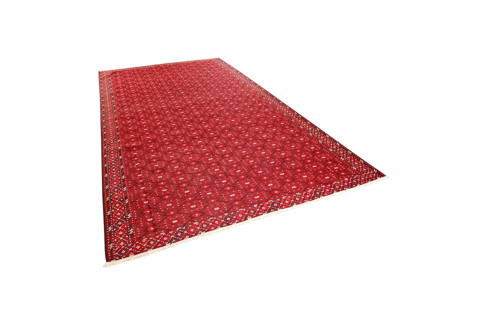 Kelim Turkman — Handmade, 227x337 cm, Multicolor, 100% Virgin Wool | View 5