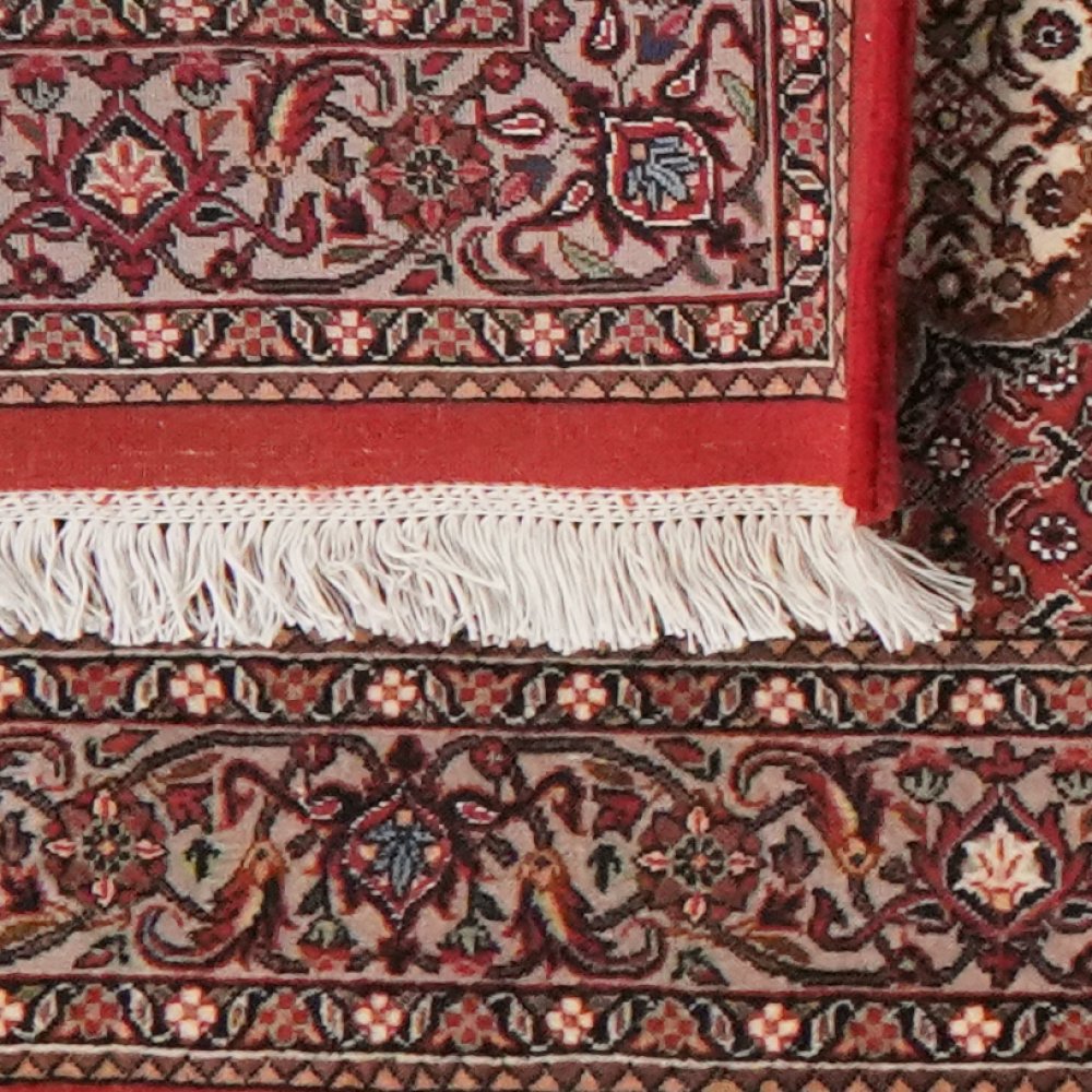 Bidjar Bookan — Hand-knotted, 89x308 cm, Red, 100% Virgin Wool | View 6