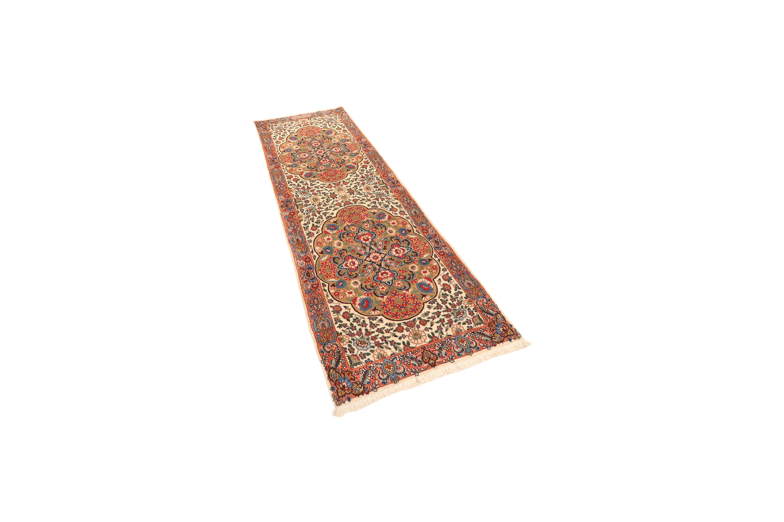 Ravar — Handgefertigt, 221x74 cm, Rot, 100% Virgin Wool | View 5