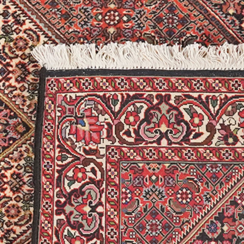 Bidjar Bookan — Hand-knotted, 113x177 cm, Red, 100% Virgin Wool | View 6