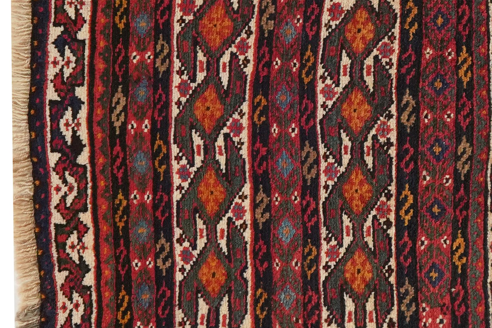 Veramin — Hand-knotted, 59x71 cm, Multicolor, 100% Virgin Wool | View 3
