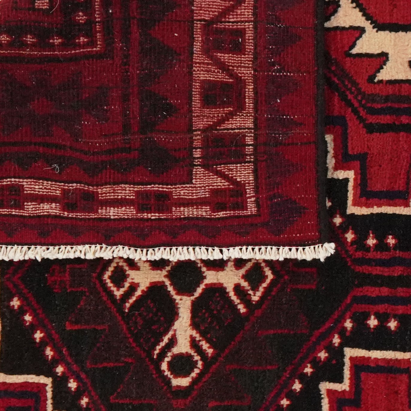 Lori — Hand-knotted, 169x259 cm, Red, 100% Virgin Wool | View 6