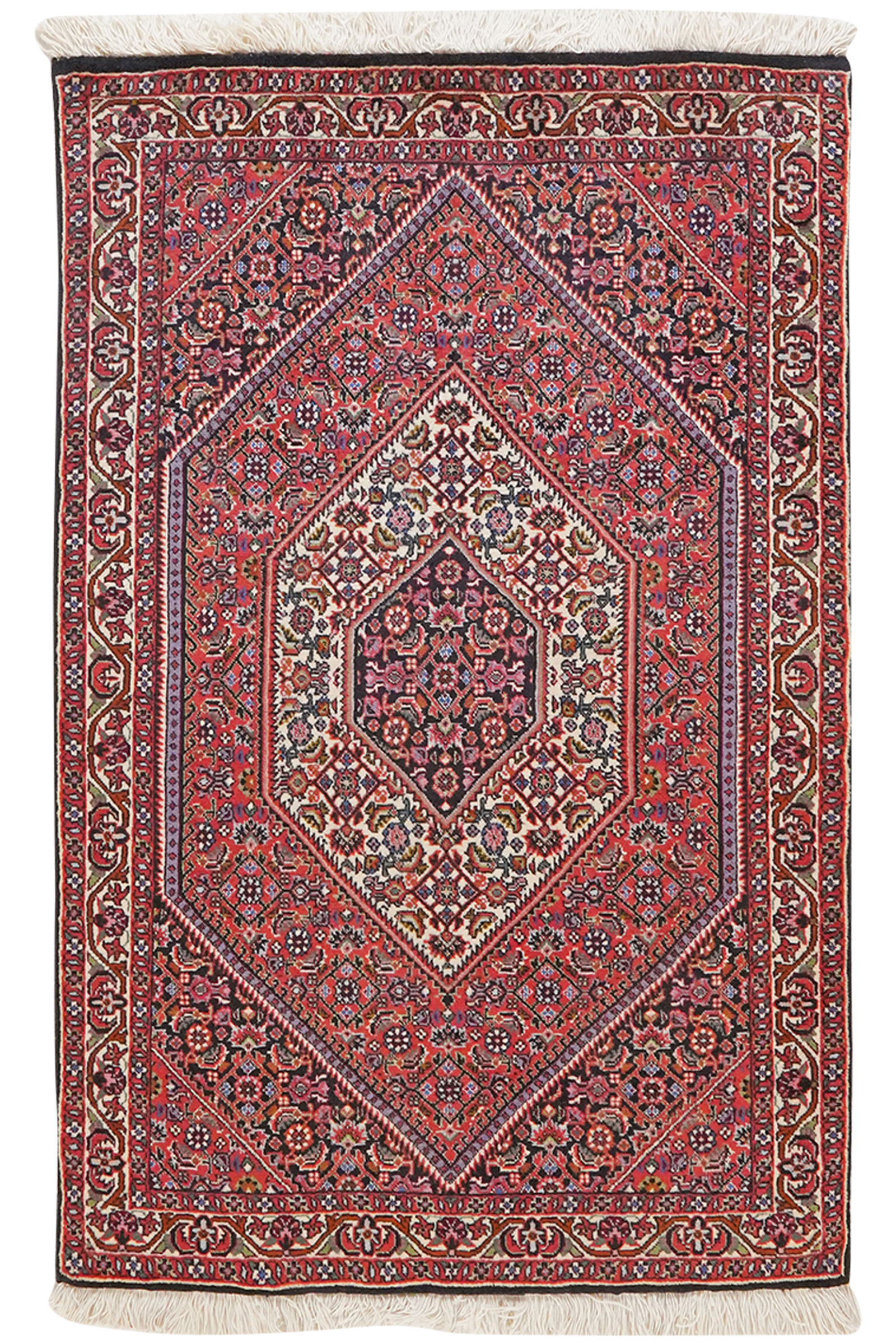 Bidjar Bookan — Handgefertigt, 112x73 cm, Beige, 100% Virgin Wool | Main view