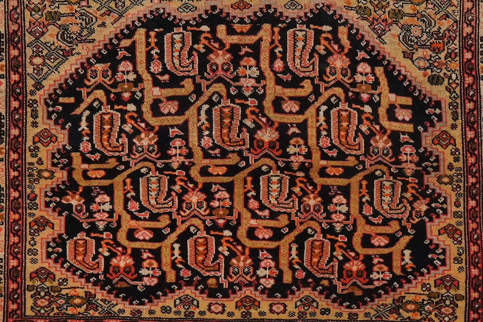 Farahan — Hand-knotted, 100x74 cm, Blue, 100% Virgin Wool | View 4