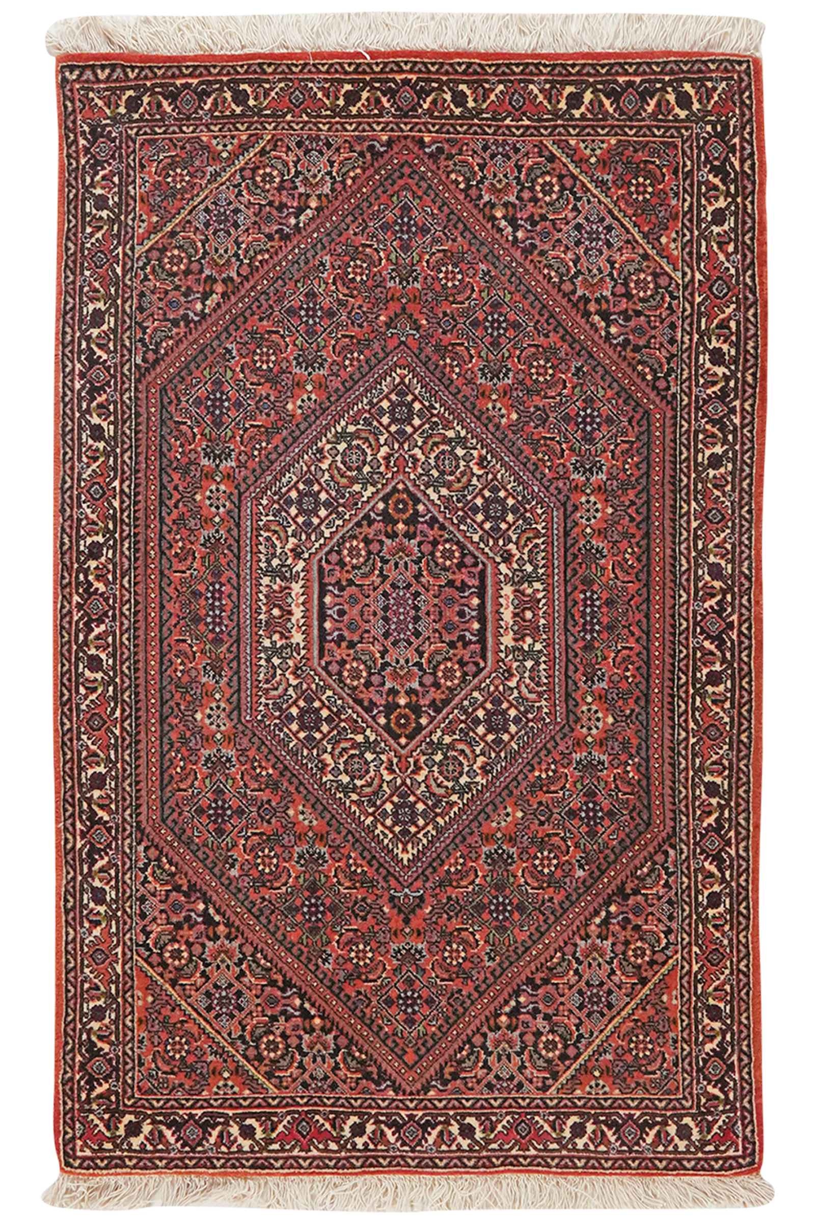 Bidjar Bookan — Handgefertigt, 114x73 cm, Beige, 100% Virgin Wool | Main view