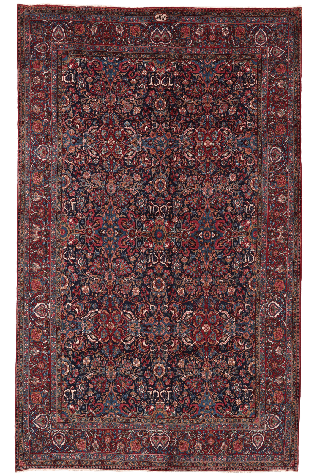 Yazd — Hand-knotted, 319x474 cm, 100% Virgin Wool | Main view