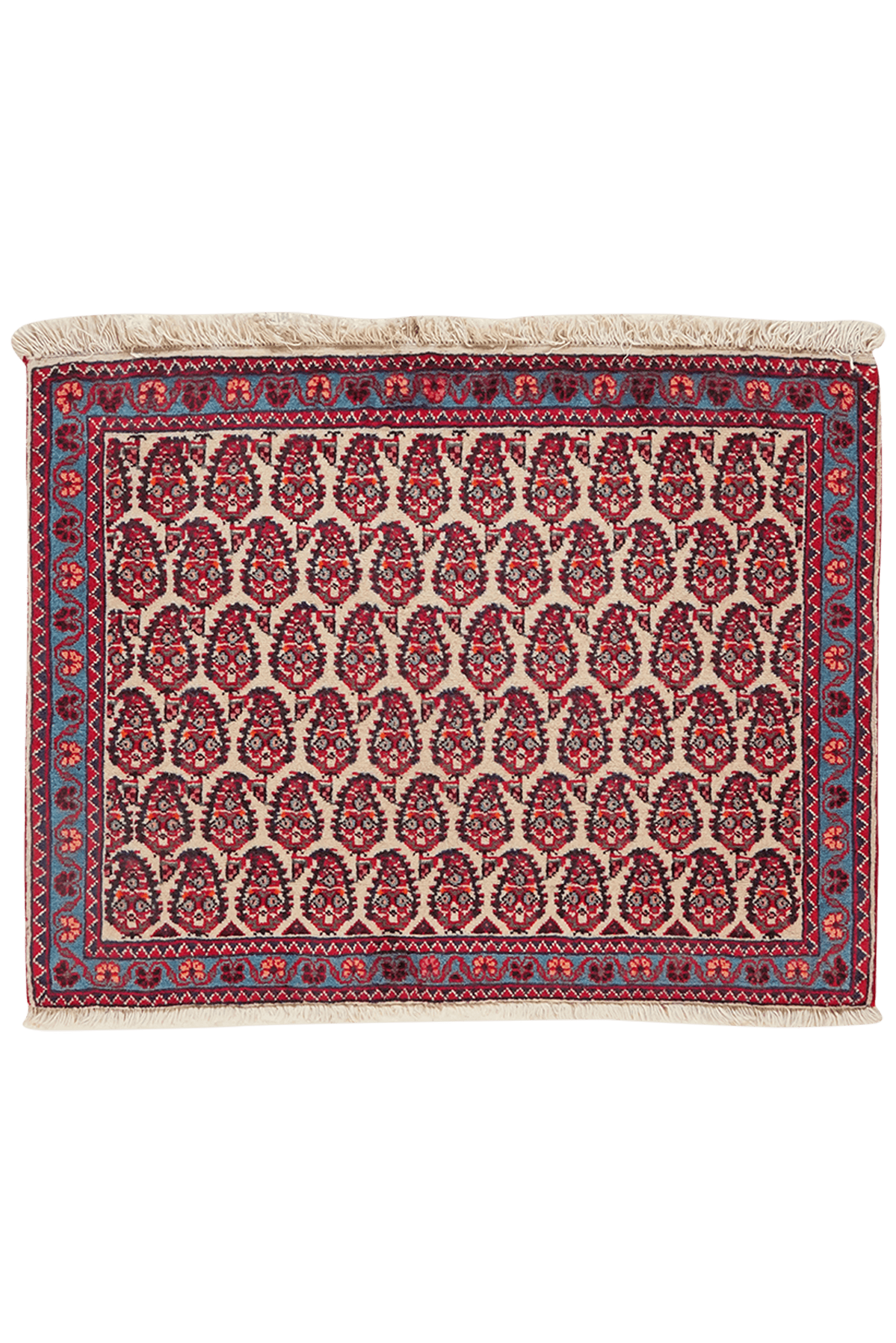 Farahan — Hand-knotted, 62x81 cm, Beige, 100% Virgin Wool | Main view
